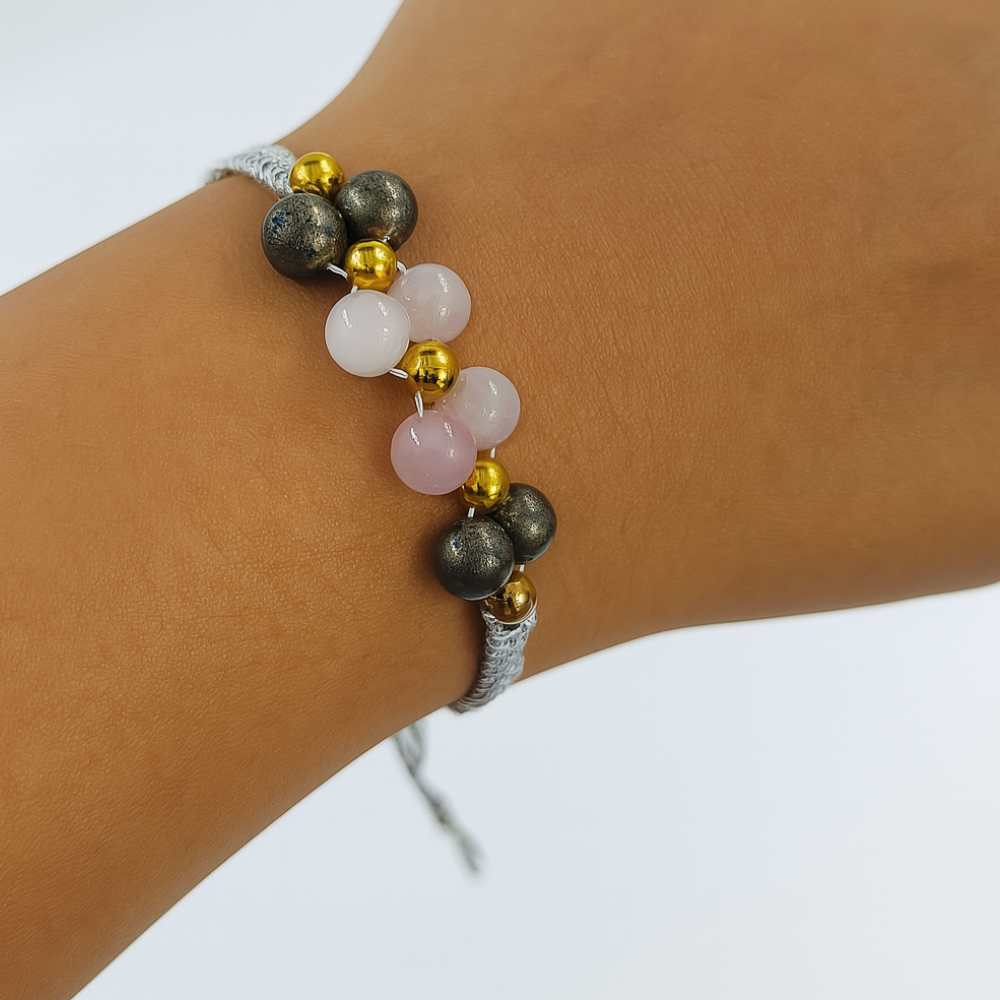 Devaāra - Combo Pack of 2 Rakhi's -Love & Harmony + Heart of Gold Rakhi