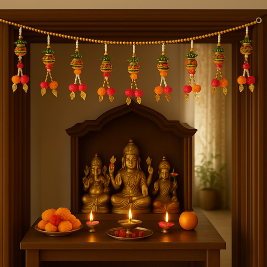Devaara Kalash Toran – A Festive Blessing for Your Home