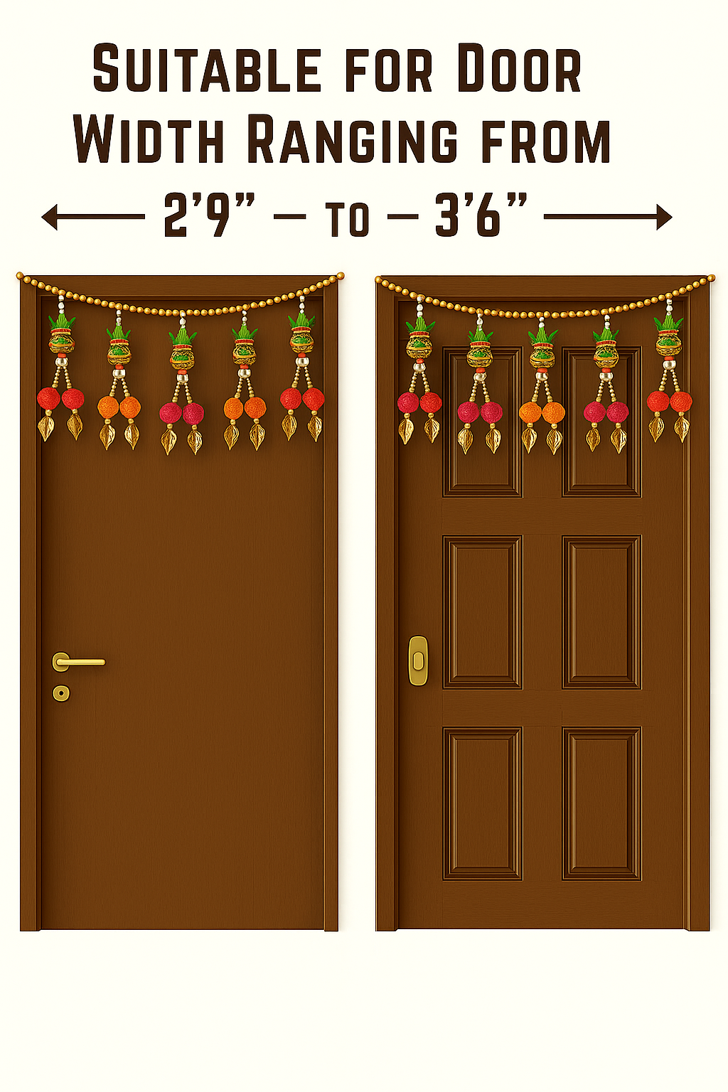 Devaara Kalash Toran – A Festive Blessing for Your Home