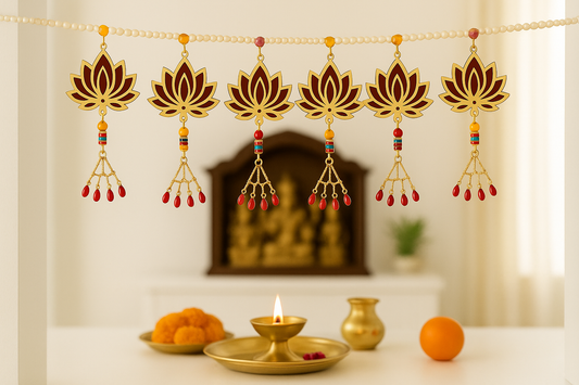 Devaara Lotus Toran – A Symbol of Purity and Divine Grace